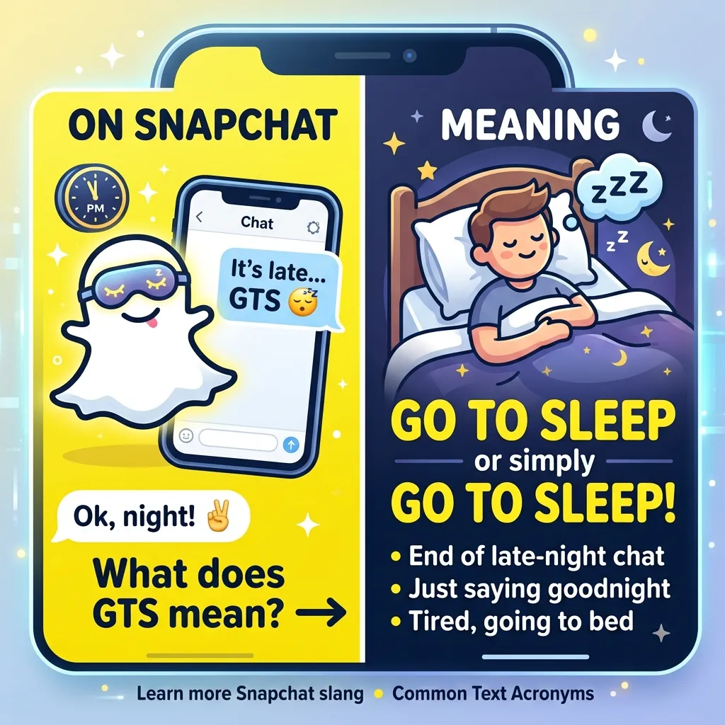 GTS Meaning on Snapchat
