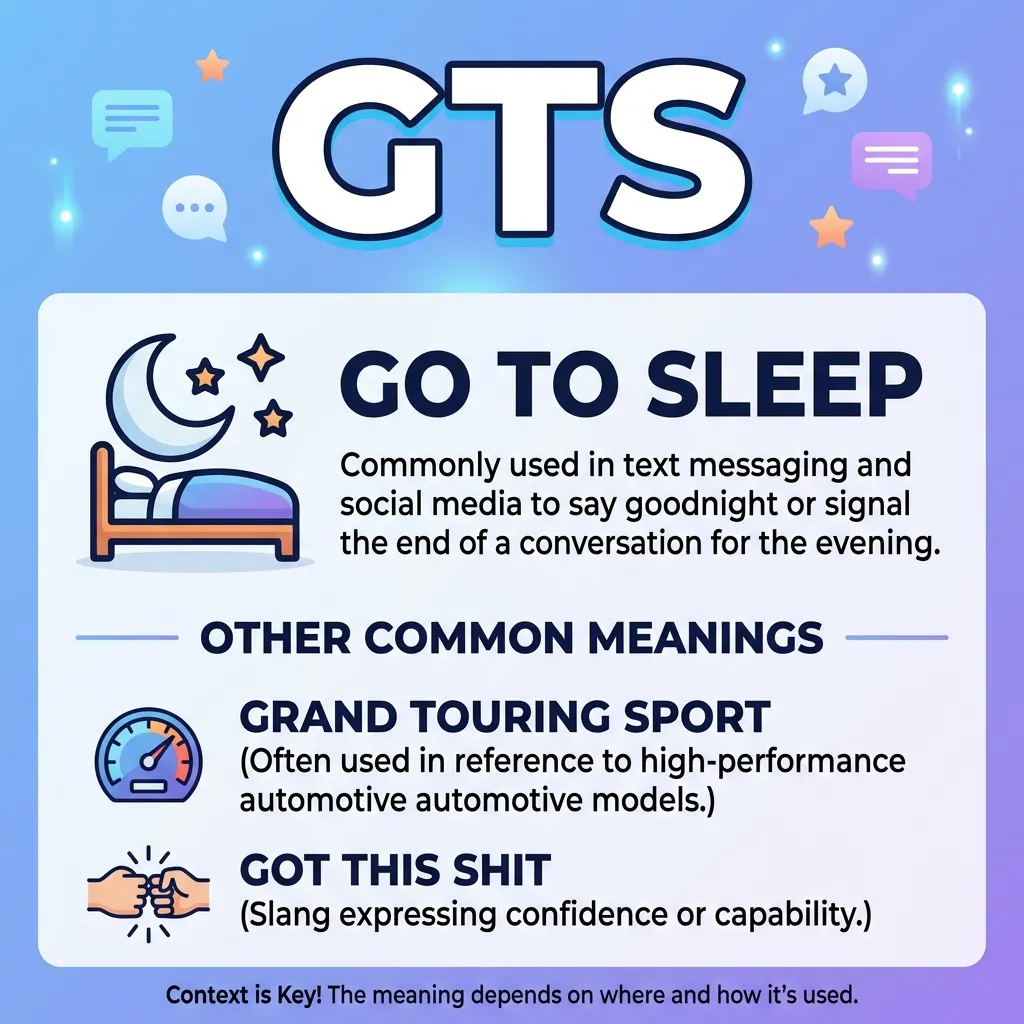 Gts Meaning Text