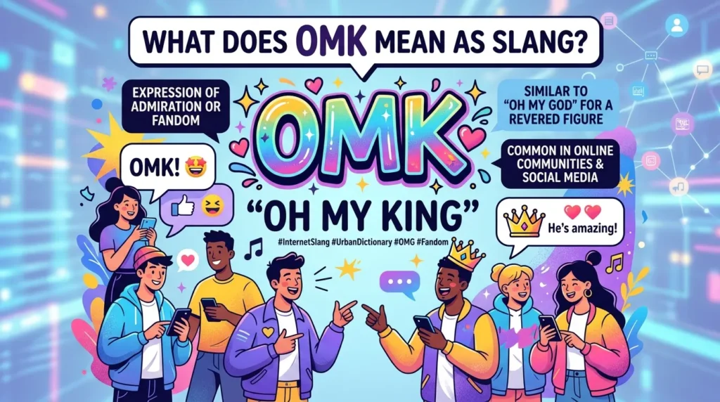 What Does OMK Mean as Slang?