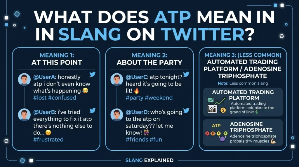What Does ATP Mean in Slang on Twitter?