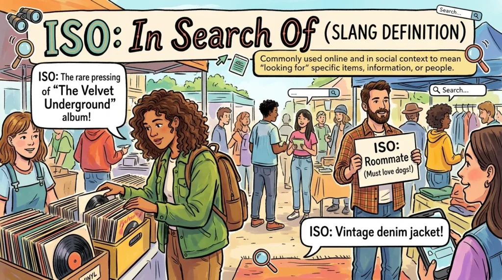 What Does ISO Mean in Slang?