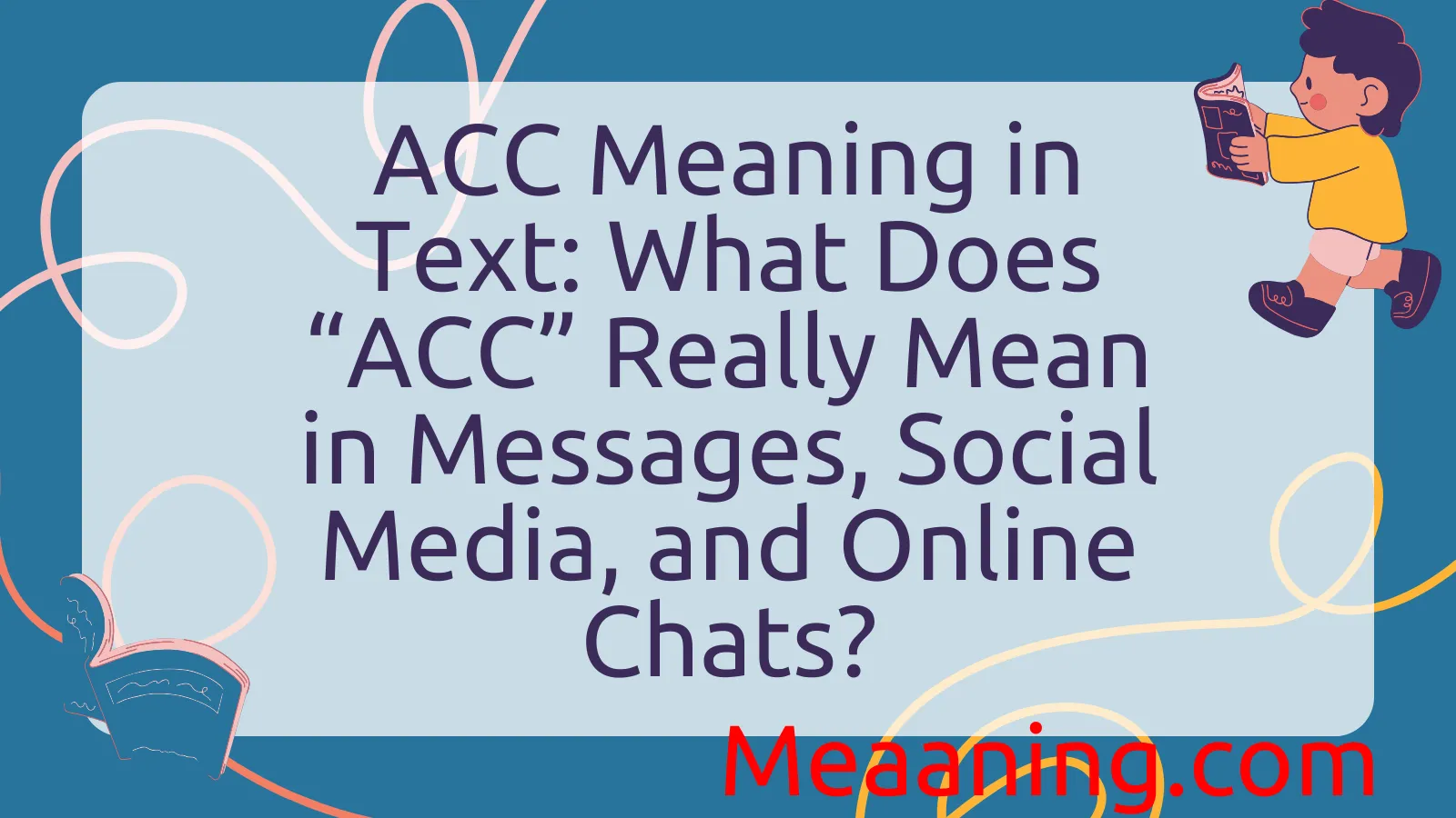 ACC Meaning in Text
