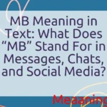 MB Meaning in Text