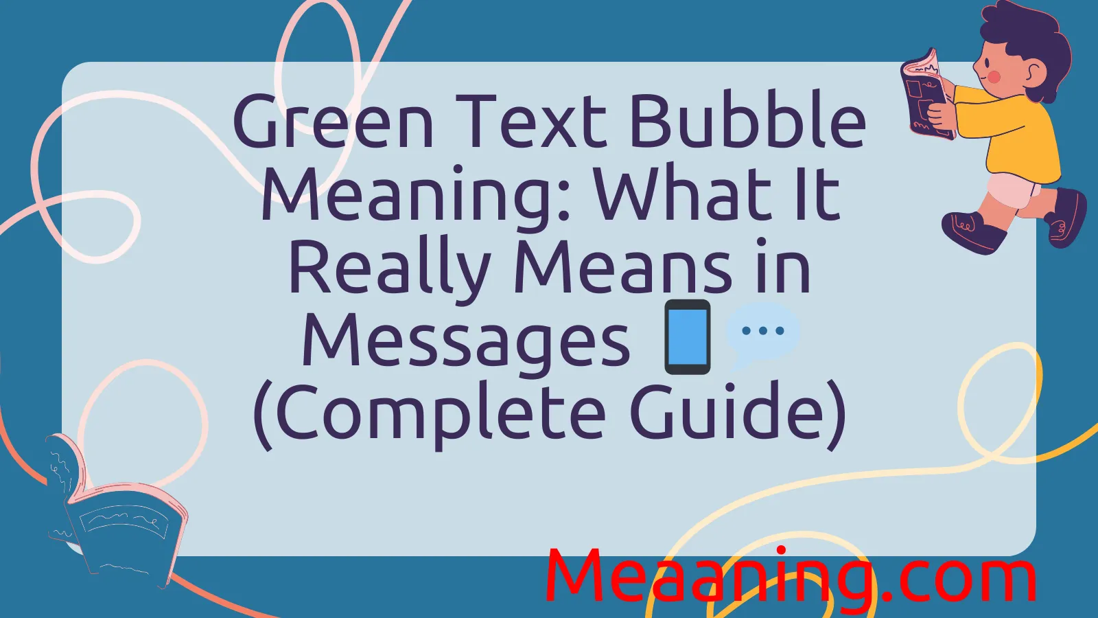 Green Text Bubble Meaning