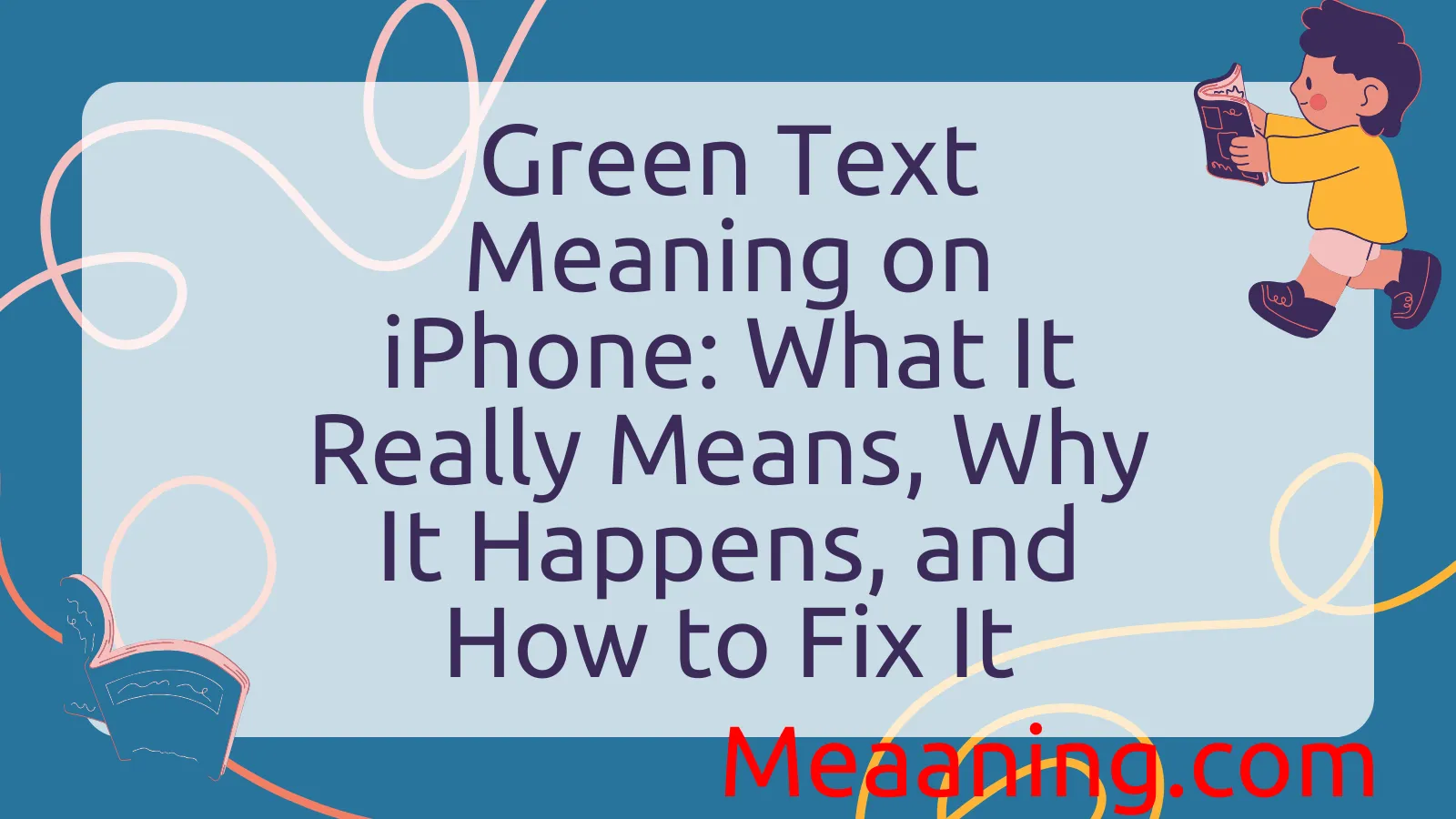Green Text Meaning on iPhone