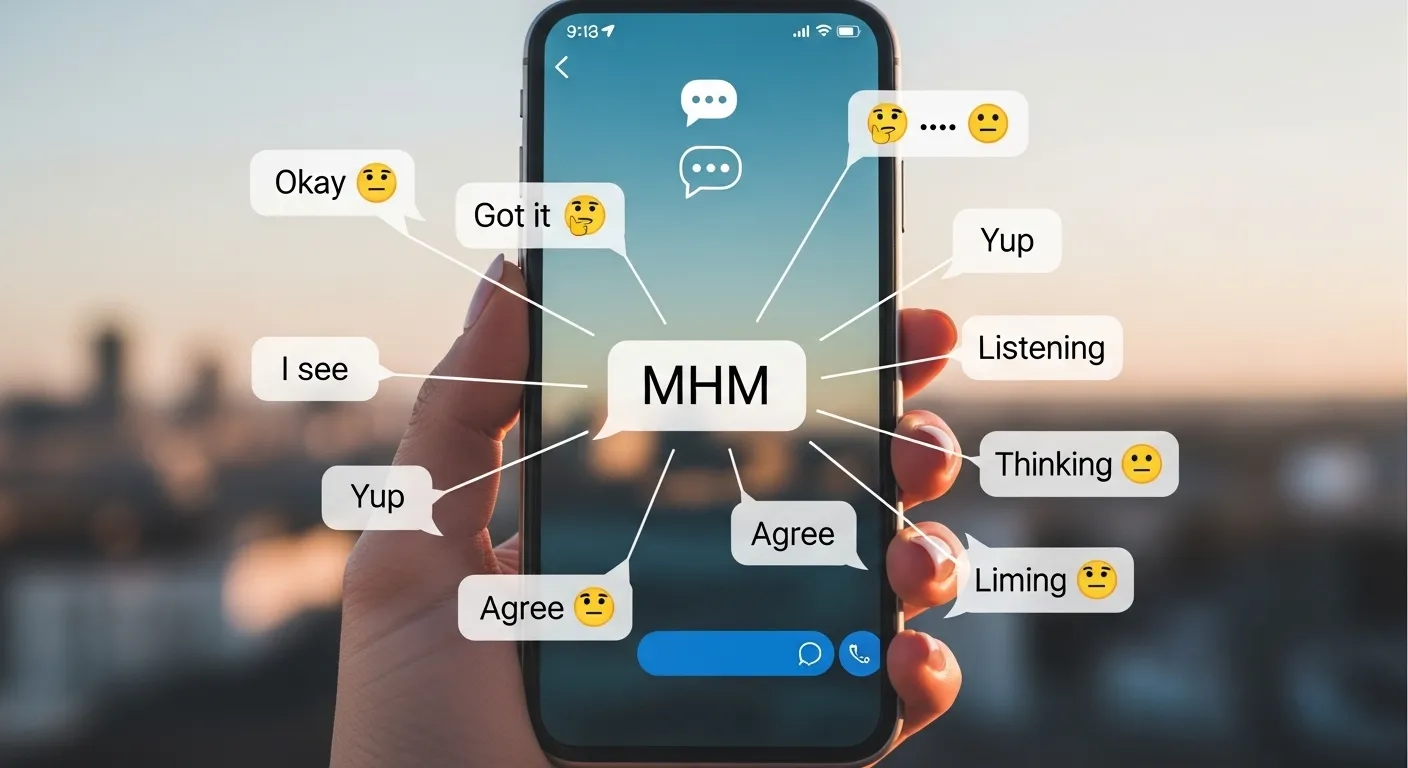 MHM Meaning in a Girl’s Text