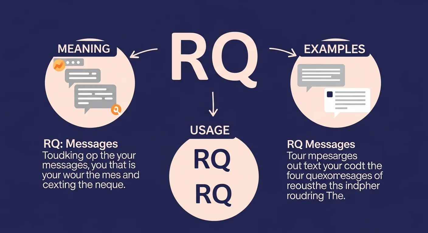RQ Meaning in Text Messages
