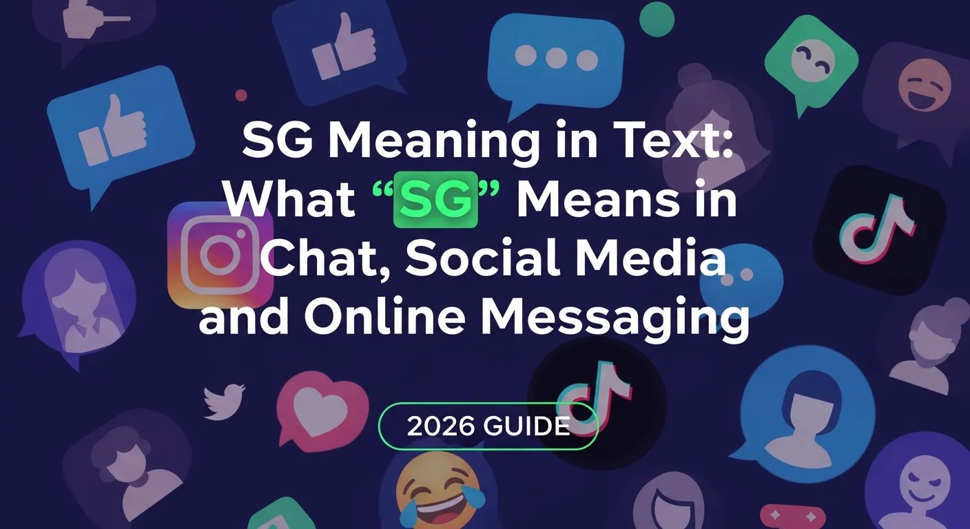 SG Meaning in Text