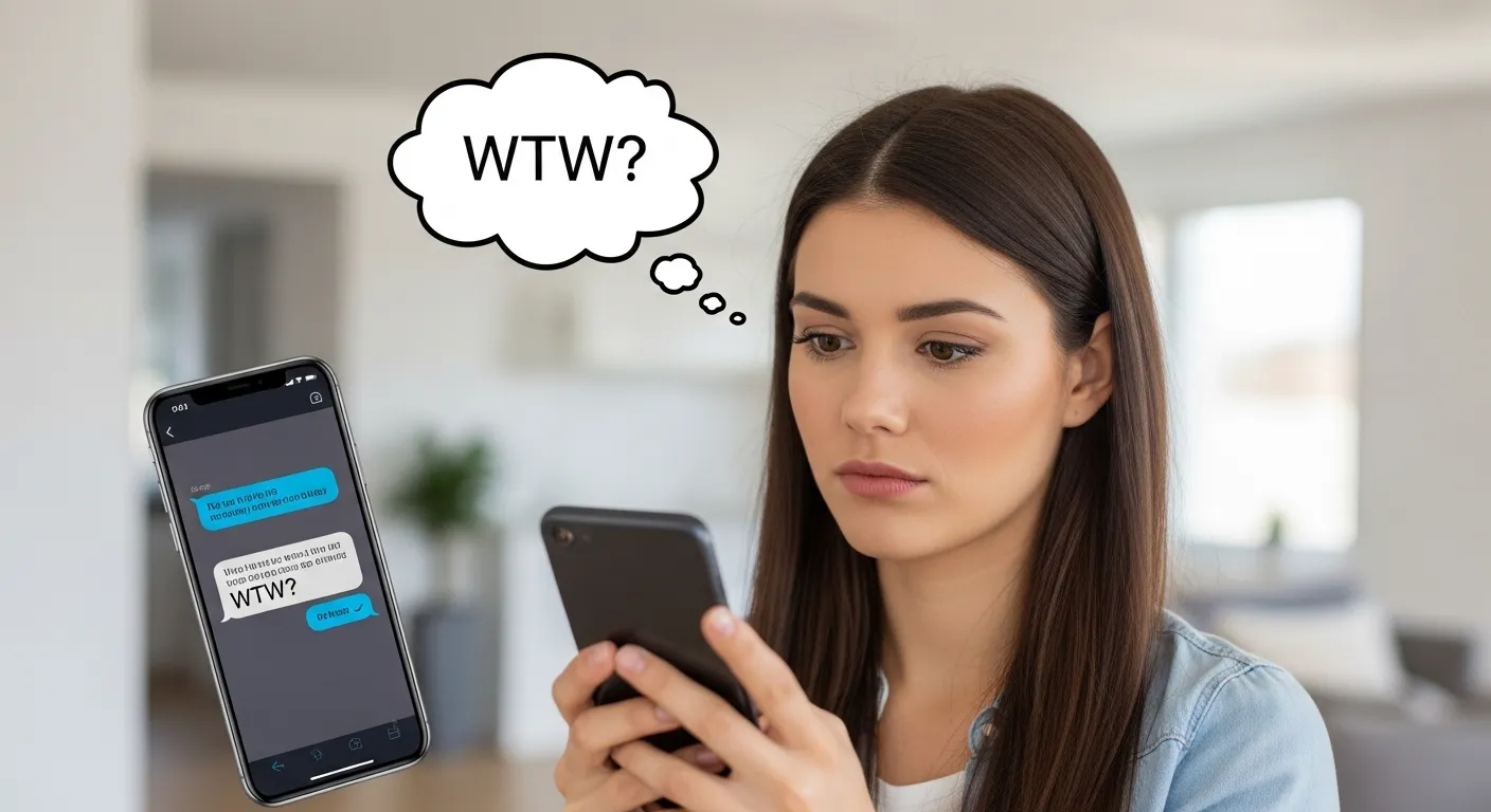 WTW Meaning on Text Messages