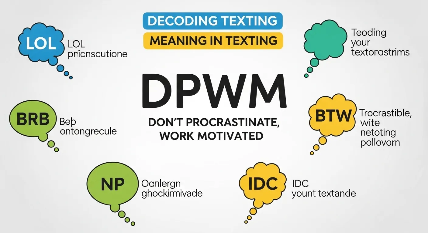 DPWM Meaning in Texting