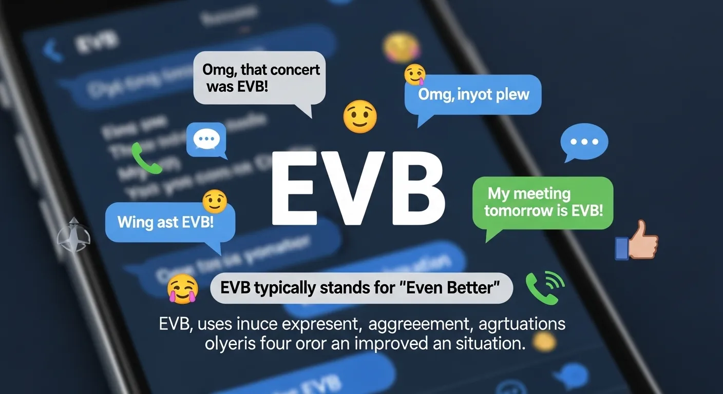 EVB Meaning in Text