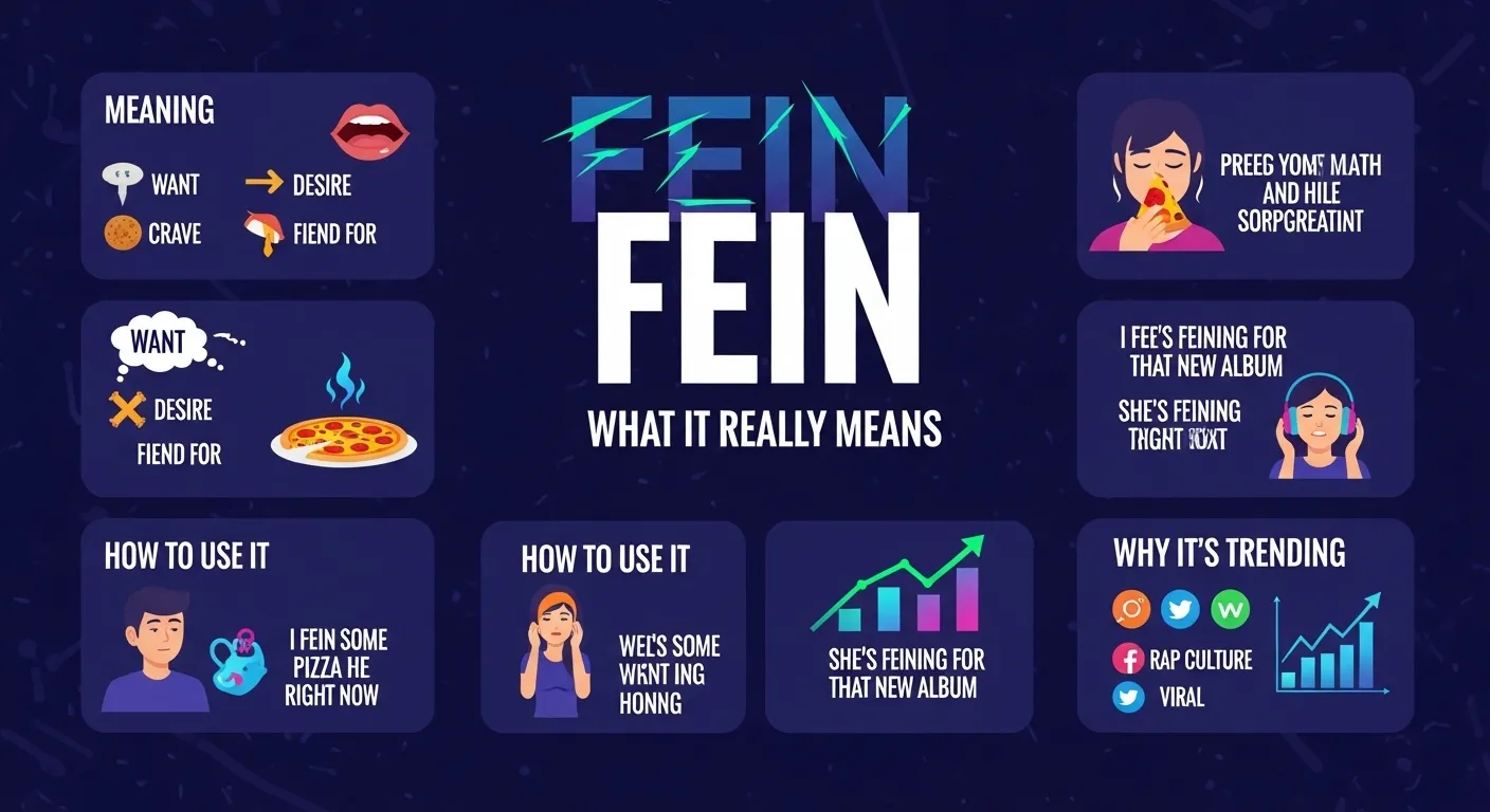 Fein Meaning Slang