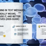 FML Meaning in Text Messages