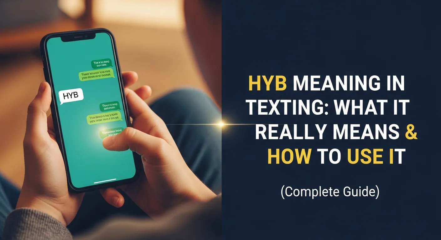 HYB Meaning in Texting