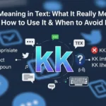 KK Meaning in Text
