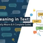 LMR Meaning in Text