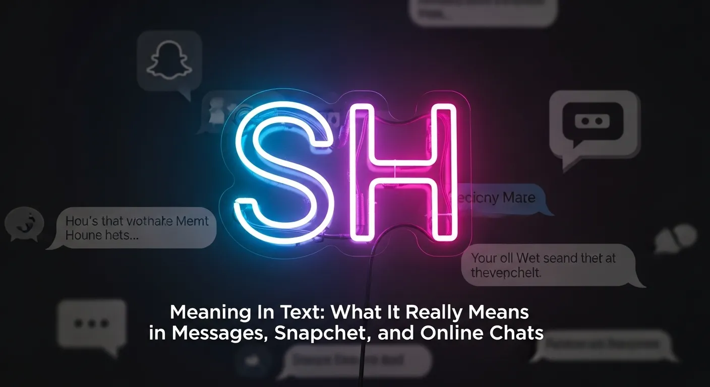 SH Meaning in Text