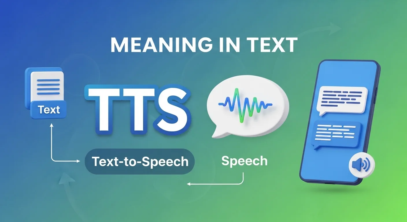TTS Meaning in Text