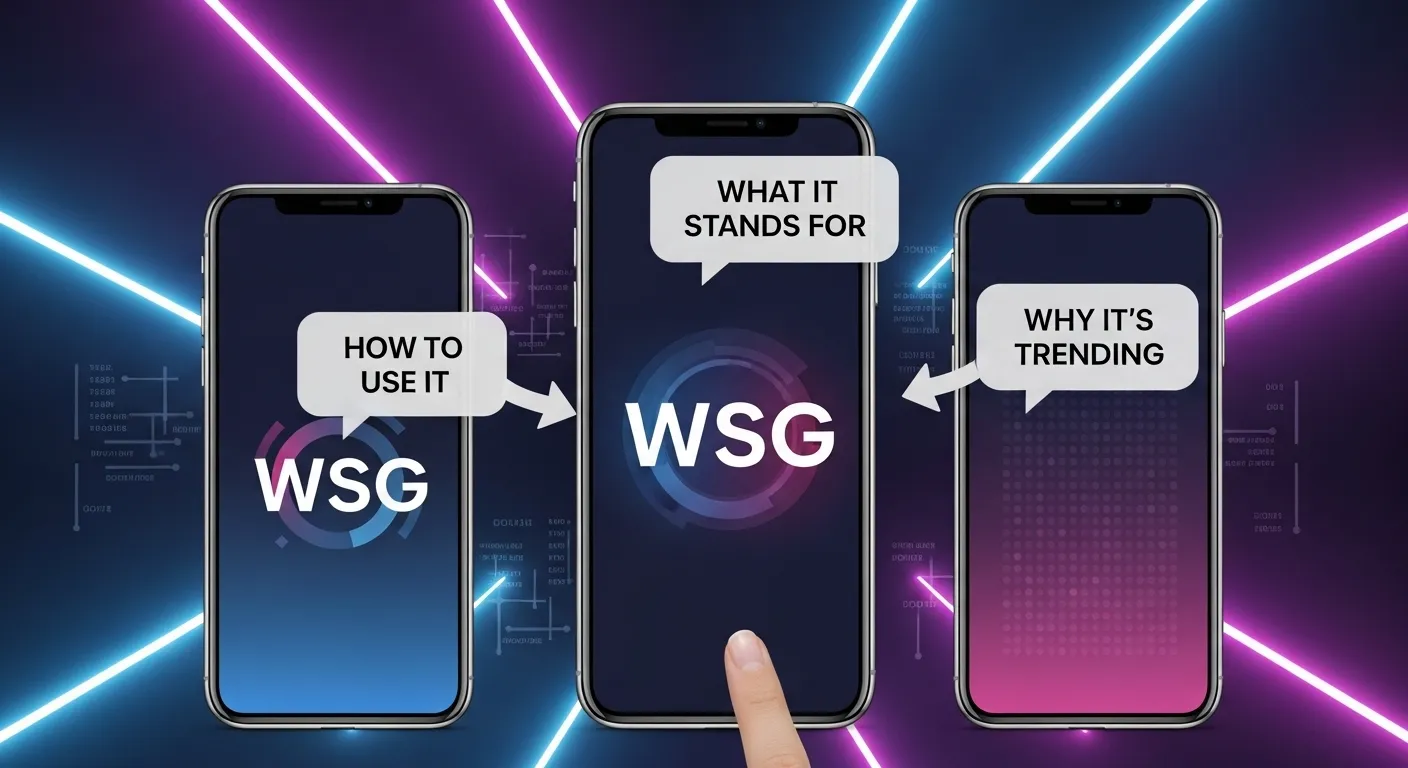 WSG Meaning in Text