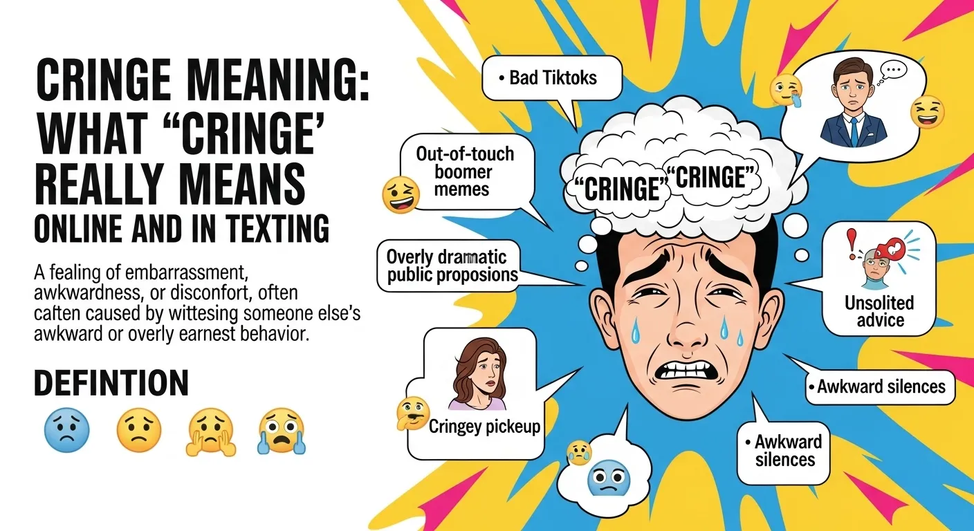 Cringe Meaning Slang