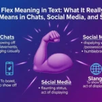 Flex Meaning in Text