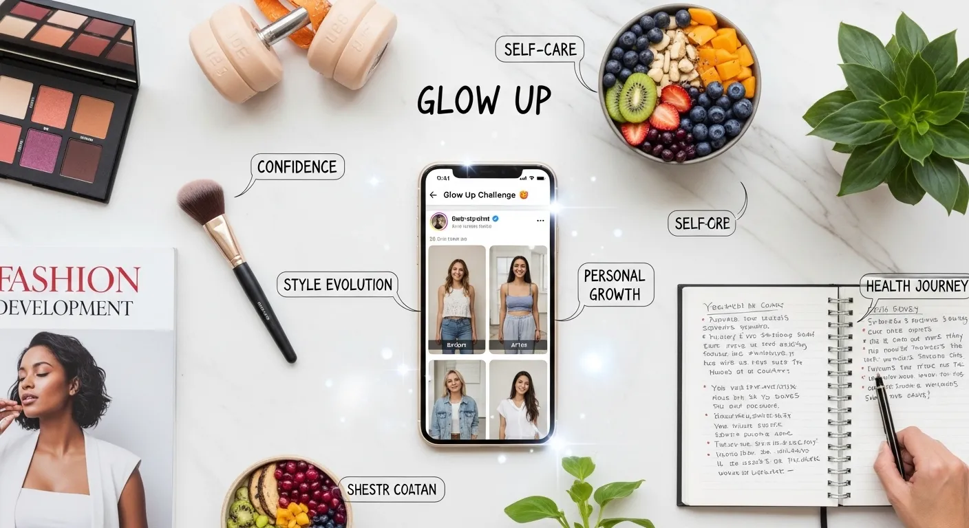 Glow Up Meaning Slang