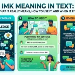IMK Meaning in Text