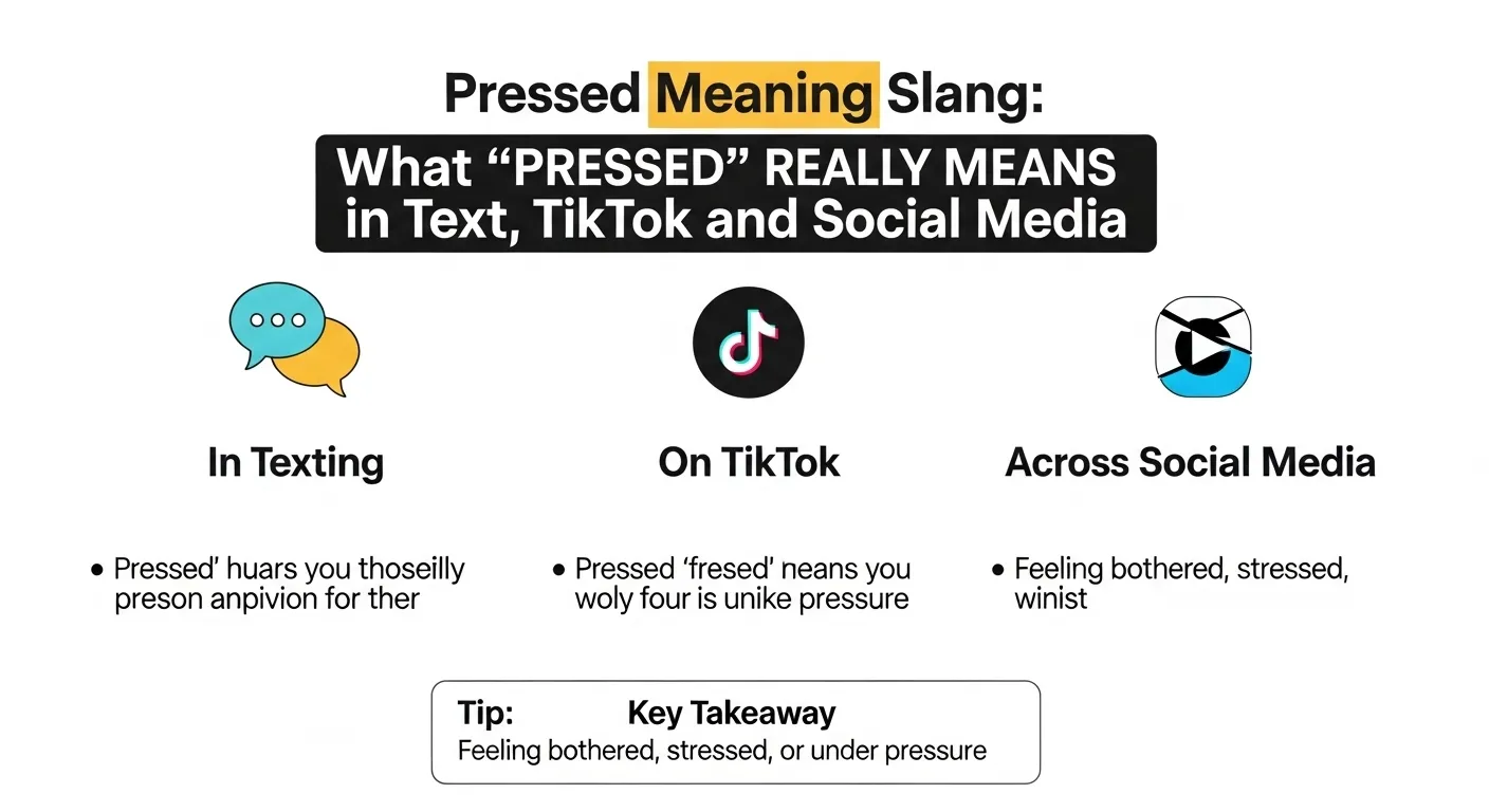 Pressed Meaning Slang