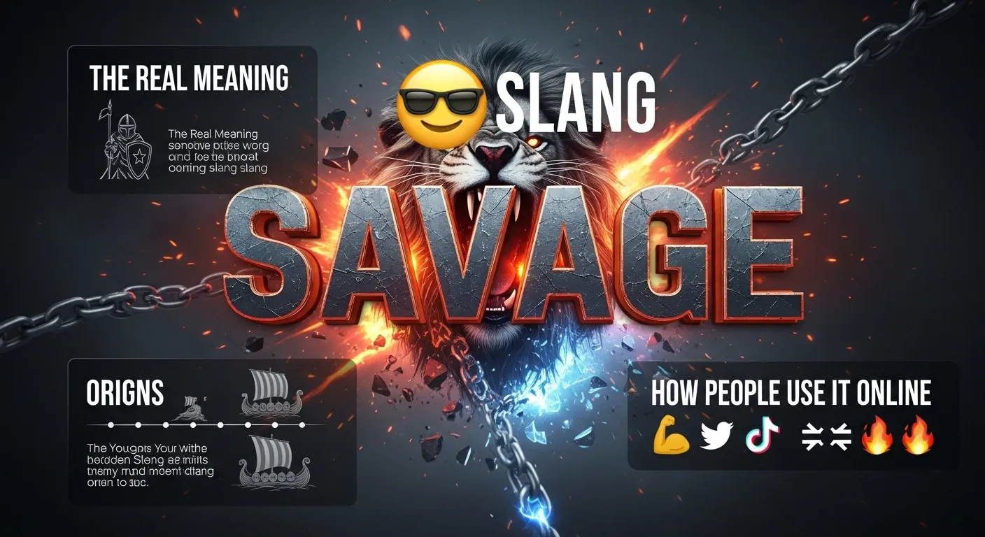 Savage Meaning Slang