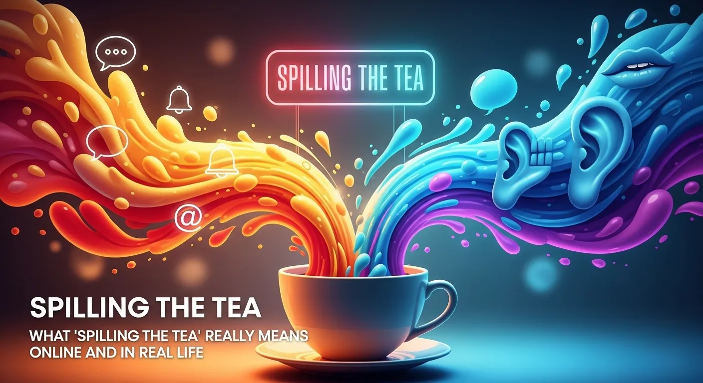 Tea Meaning Slang