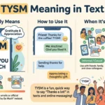 TYSM Meaning in Text