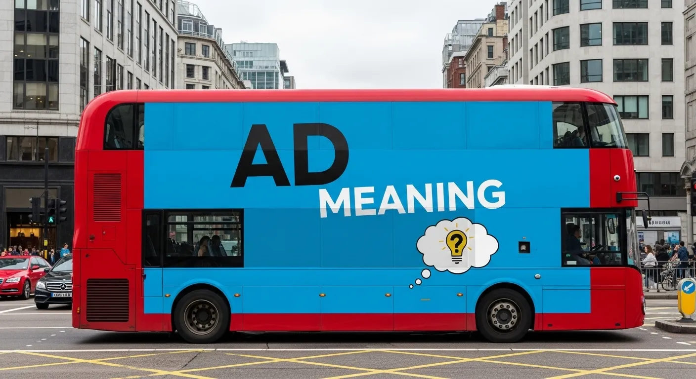 AD Meaning in Text