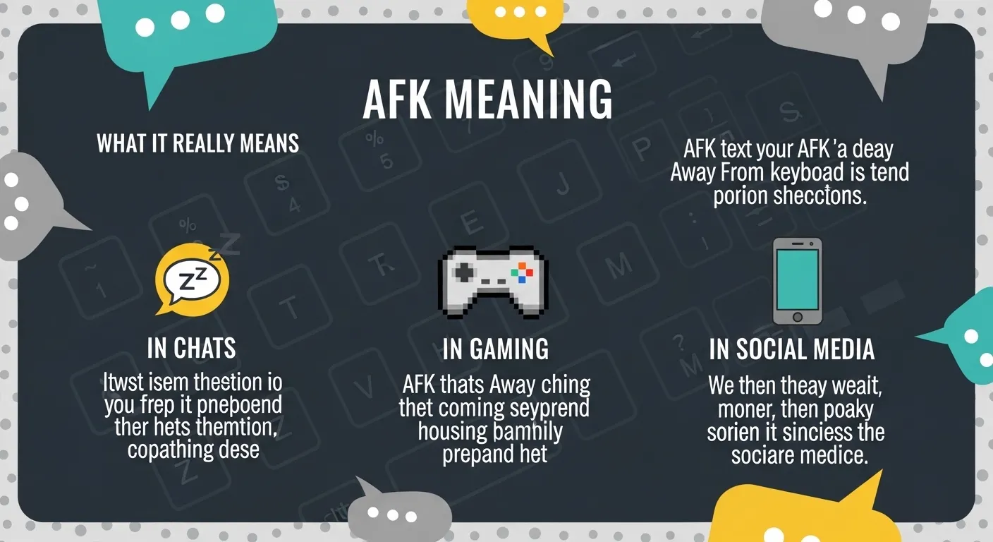 AFK Meaning in Text