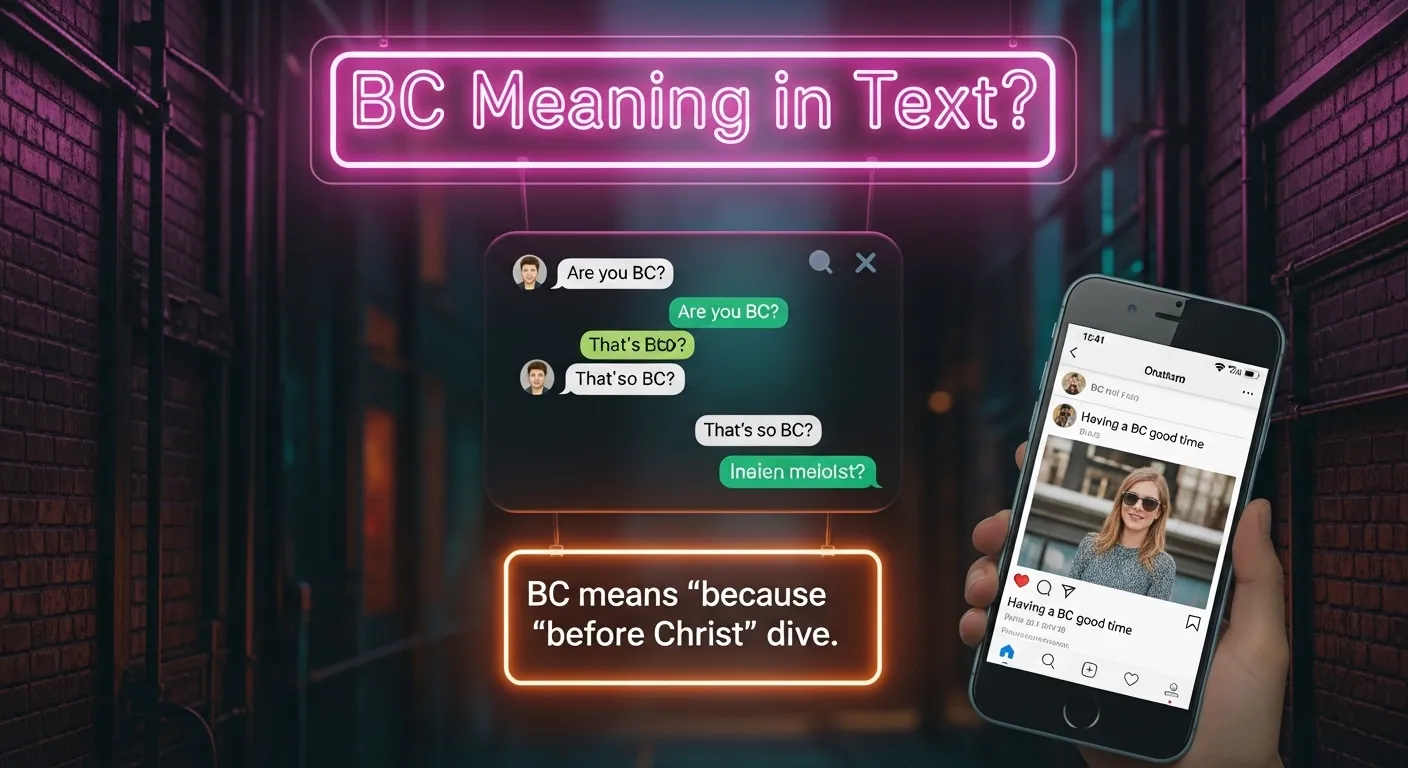 BC Meaning in Text