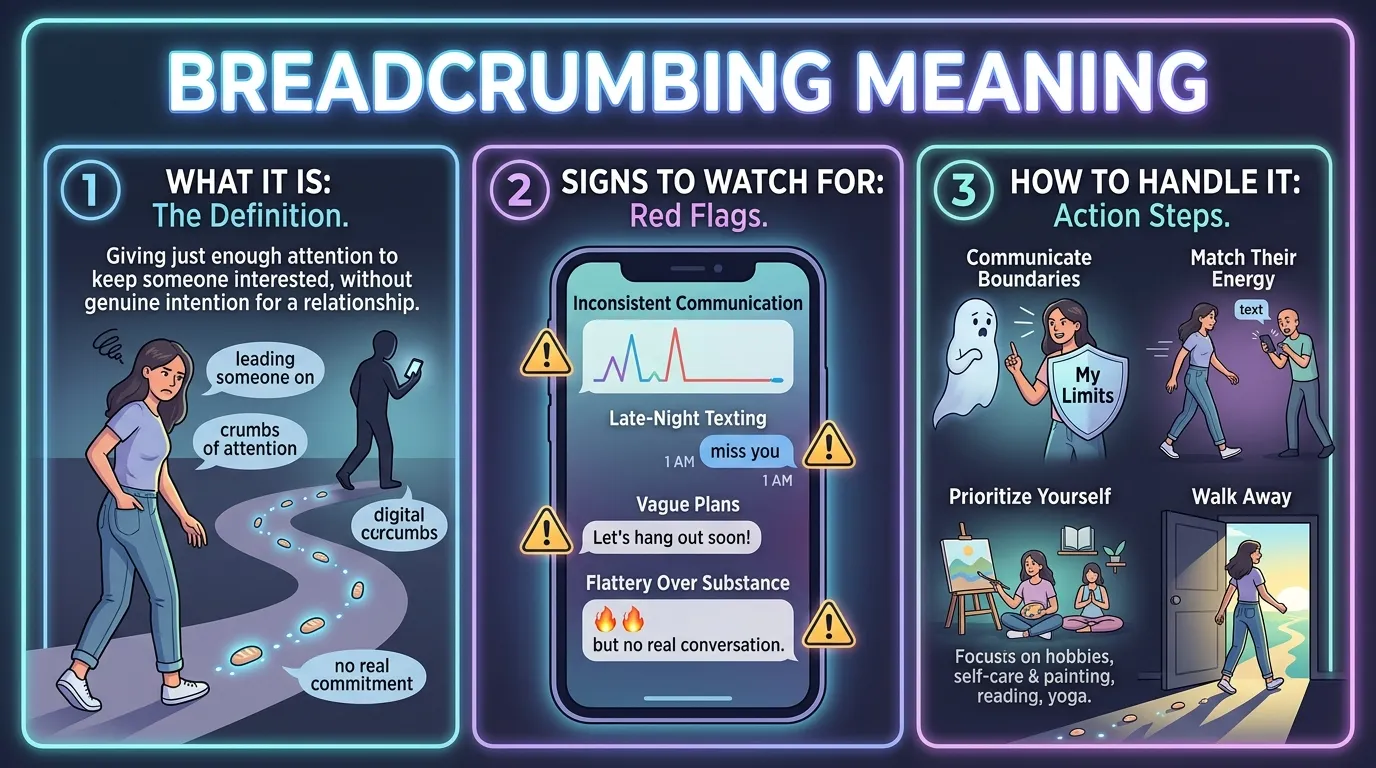 Breadcrumbing Meaning
