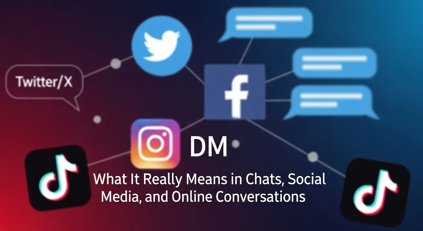 DM Meaning in Text