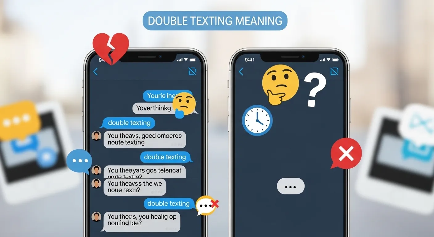 Double Texting Meaning