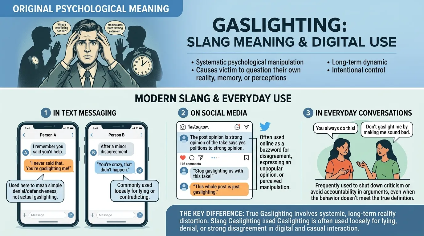 Gaslighting Meaning Slang