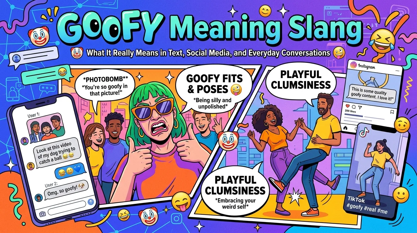 Goofy Meaning Slang