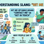 Hit Me Up Meaning Slang