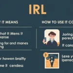 IRL Meaning in Text