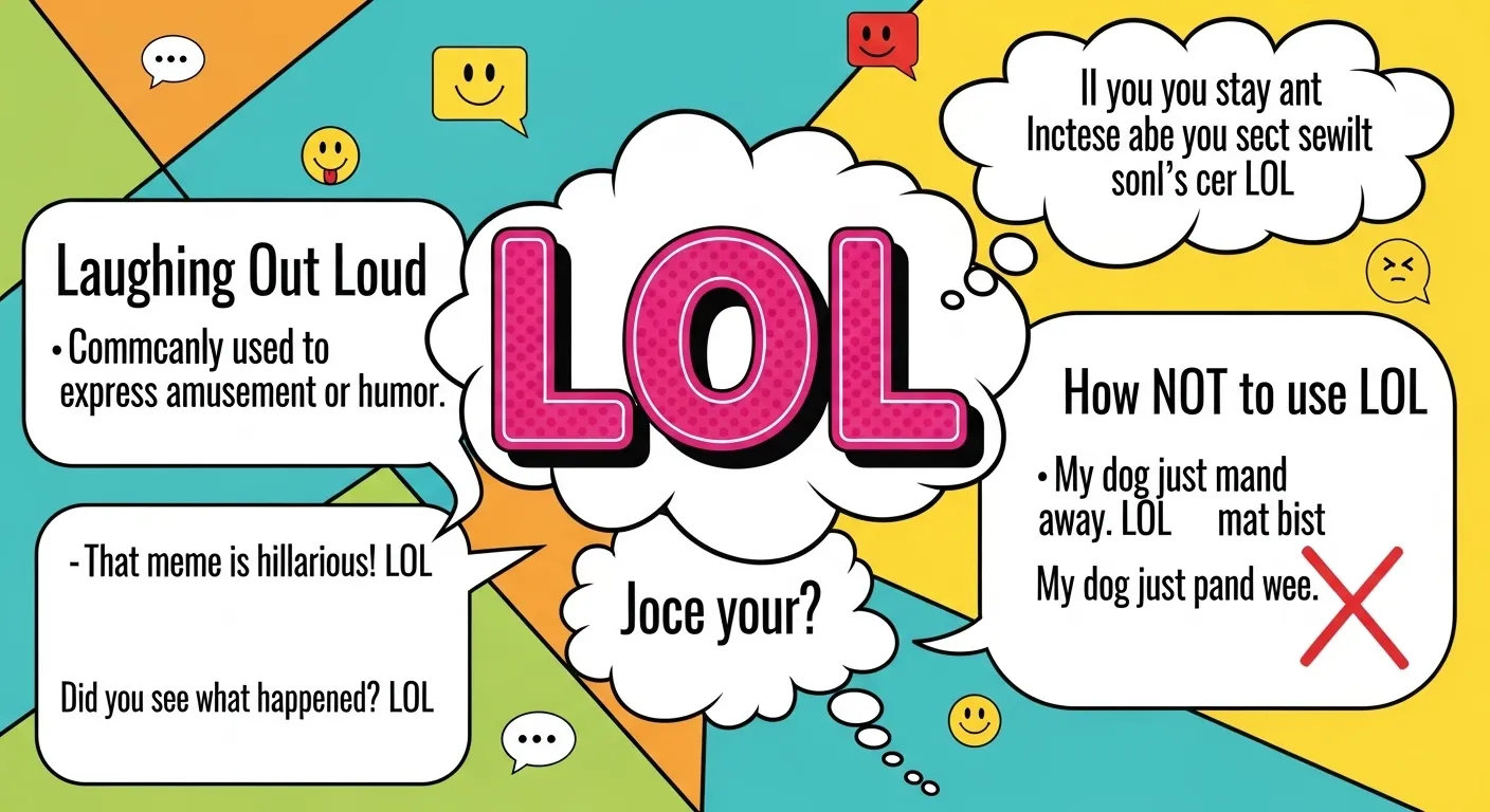 LOL Meaning in Text