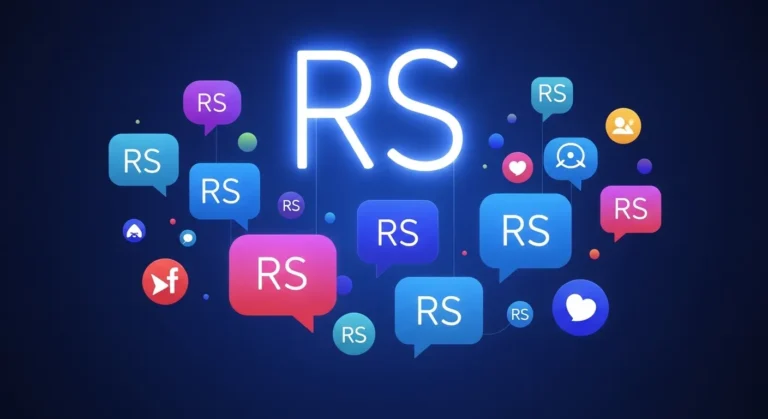 RS Meaning in Text