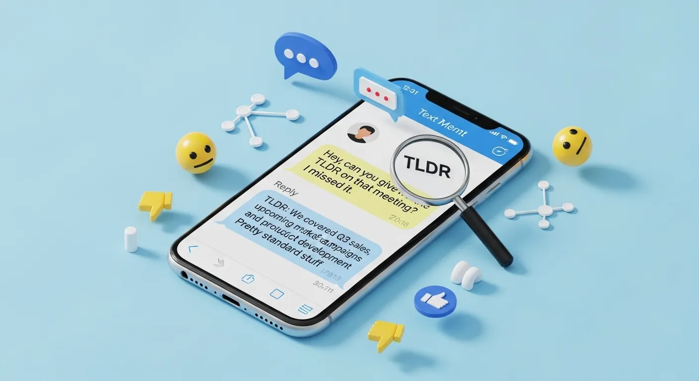 TLDR Meaning in Text