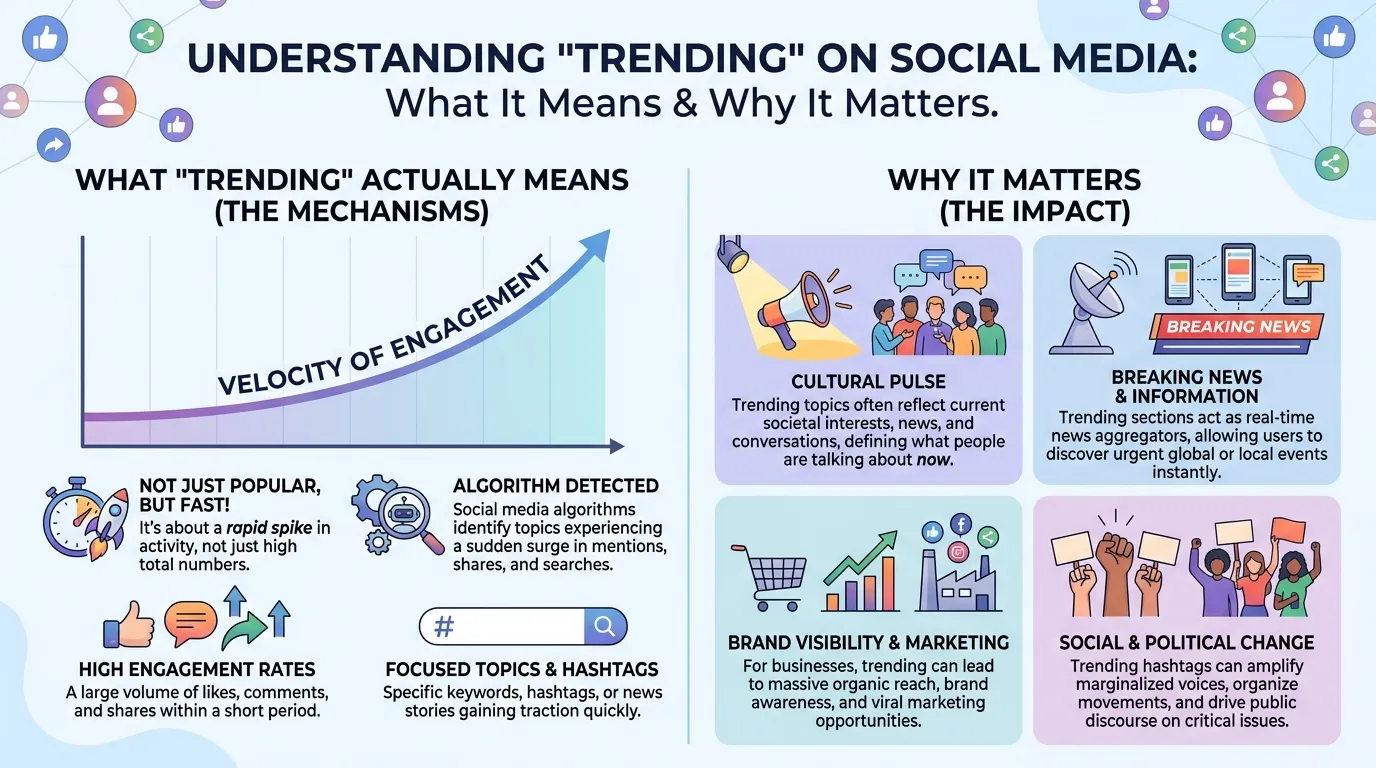 Trending Meaning on Social Media