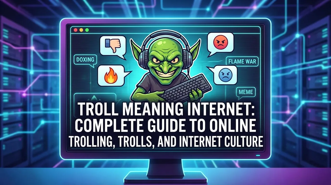 Troll Meaning Internet