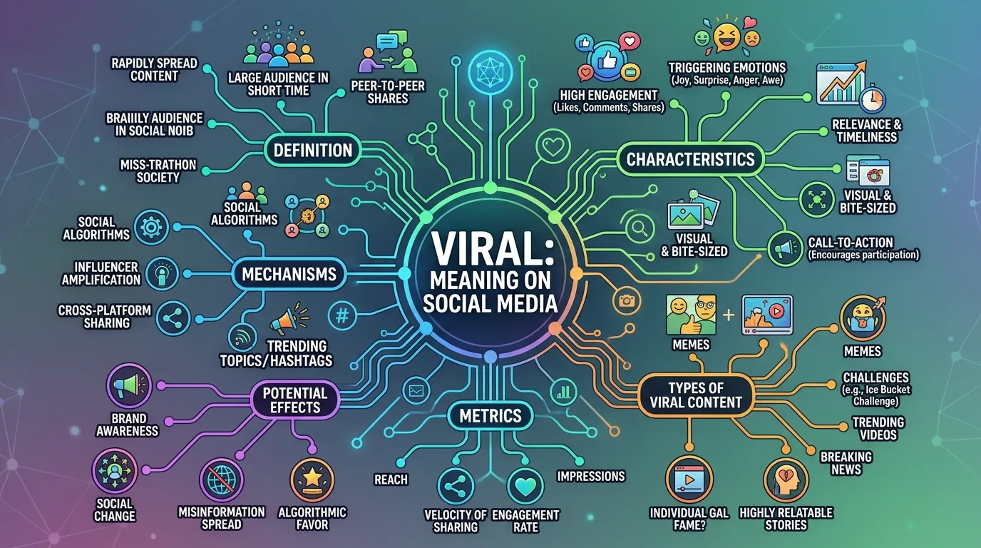 Viral Meaning Social Media