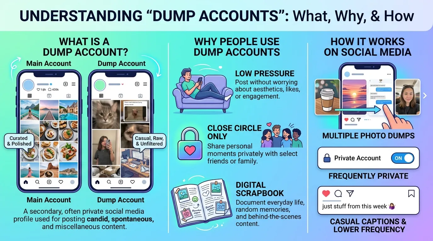 DUMP ACCOUNT Meaning