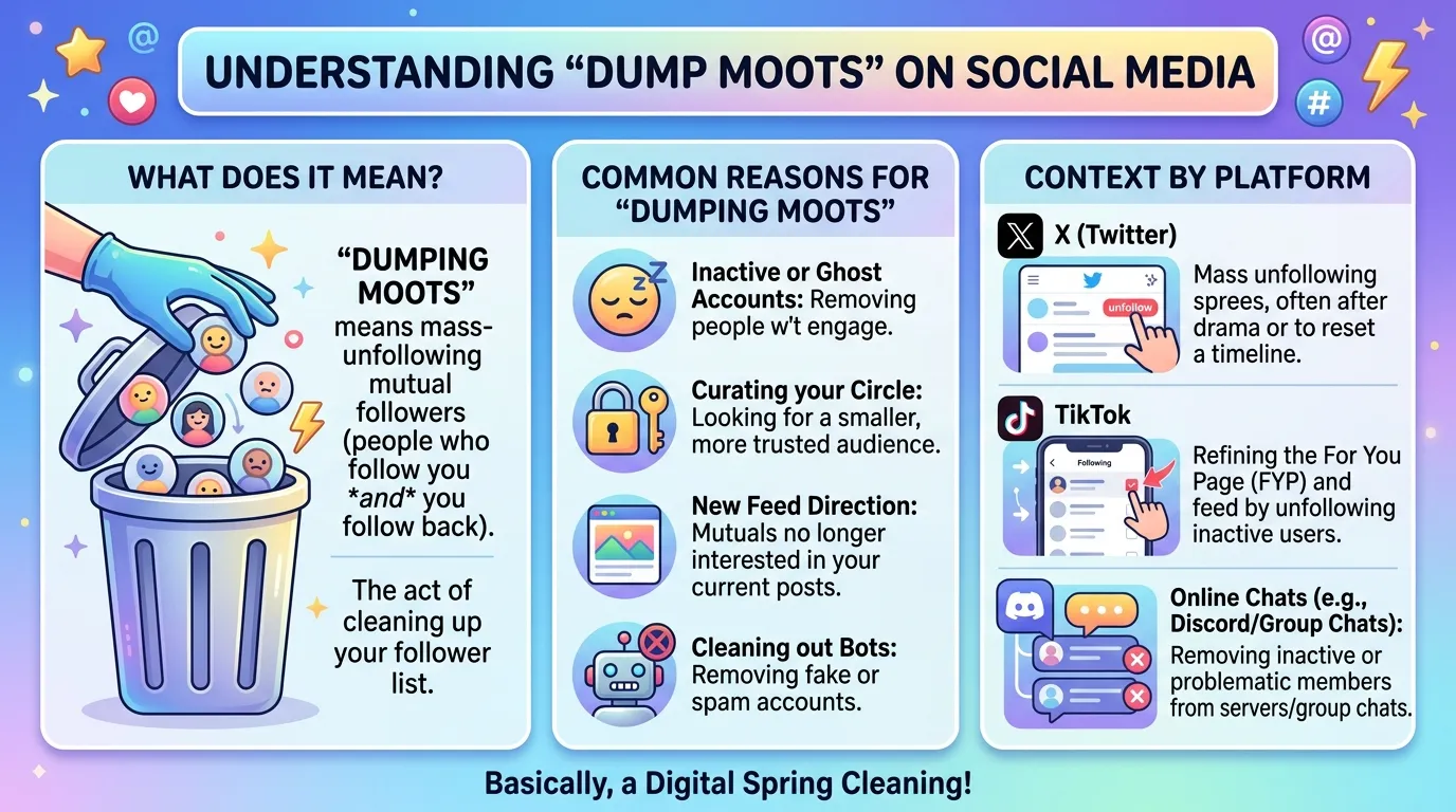 DUMP MOOTS Meaning