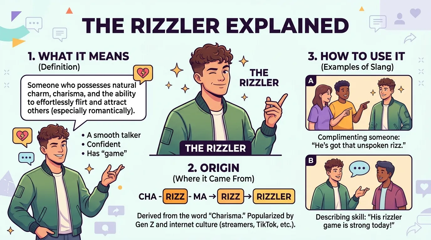 RIZZLER Meaning